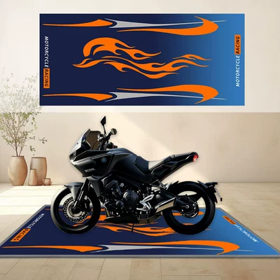 Avtomobil döşəmə paspasları, mat, dirt-resistant, wear-resistant, easy to - motorcycle-display-mat-6-60200cmcrystal-velvet-with-anti-slip-plastic-dots