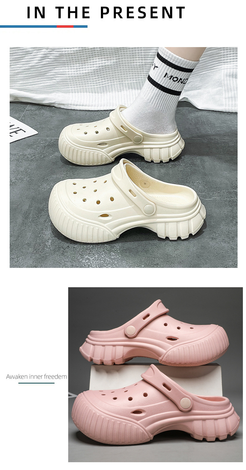 Anni di scarpe pop transfrontaliere Moda donna Capispalla personalizzati Pantofole Baotou Sandali tendenza strada estivi_voghion.com