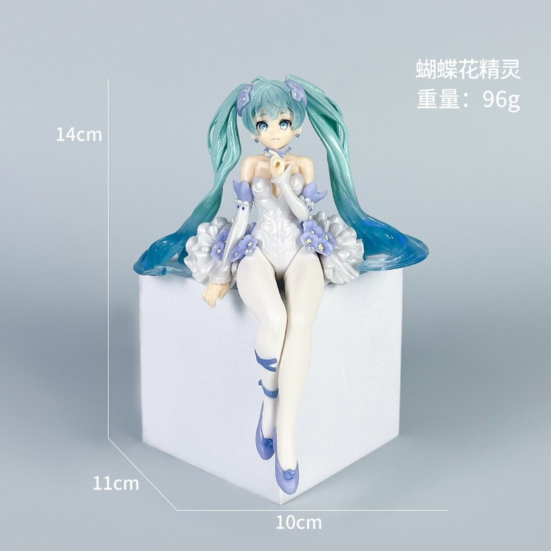 初音未来手办动漫水冰月美少女蕾姆花嫁穹妹二次元公仔模型摆件批|undefined