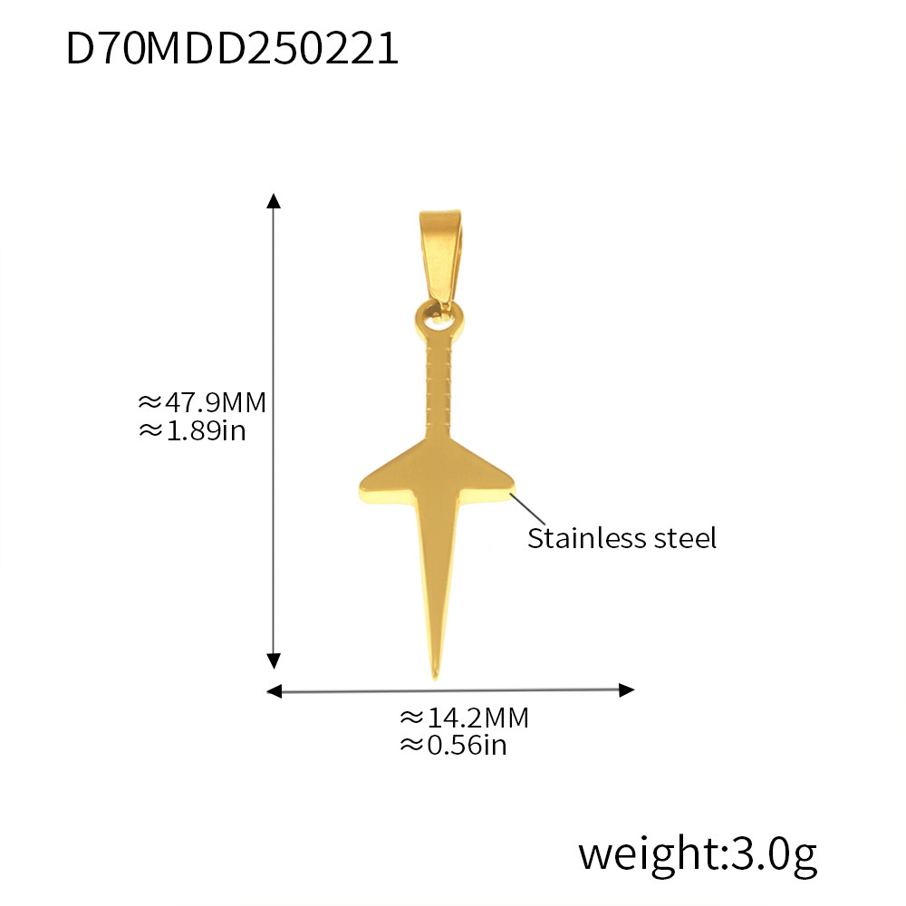 Europa y América de moda DIY accesorios colgante colección red de acero inoxidable 18K joyas collares de oro real al por mayor