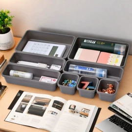 收纳盒;其他洗漱用具;纸巾盒