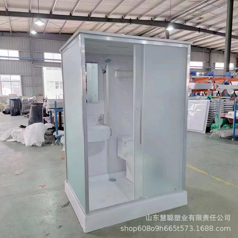 Integrated Bathroom Integrated Bathroom Installation Simple and Quick Assembly Apartment Quick Installation Integrated Shower Room Integrated Bathroom Integrated Bathroom Installation Simple and Quick Assembly Apartment Quick Installation Integrated Shower Room