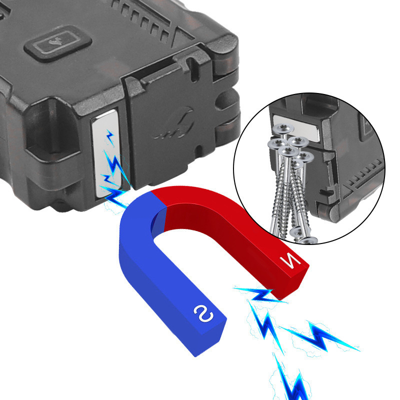 Transfronterizos nueva mini linterna alarma de protección contra el viento encendedor de carga al aire libre luz múltiple llavero de luz