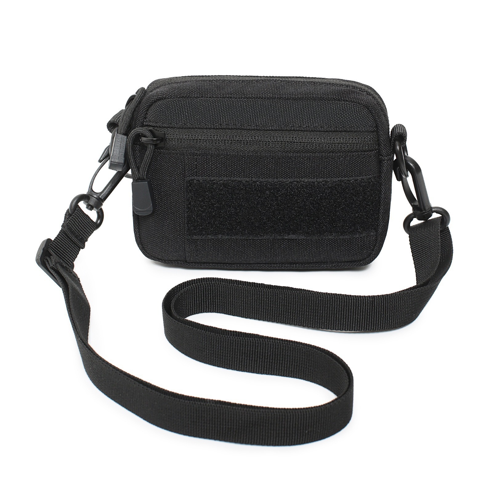 Tactical EDC Small Bag Multifunctional MOLLE Accessory Bag with Detachable Shoulder Strap, Crossbody Bag, Military Enthusiast's Portable Storage Waist Bag