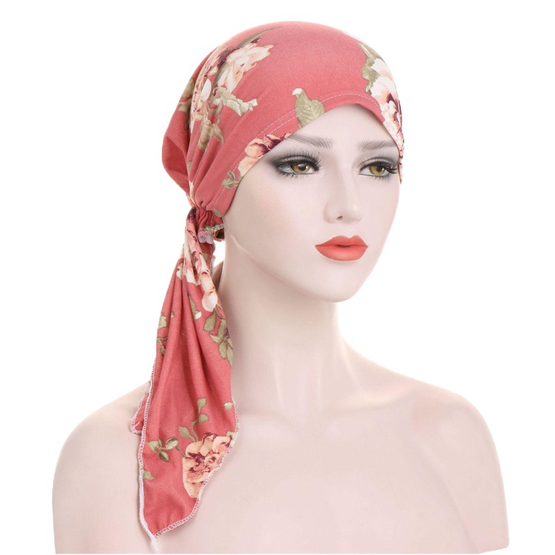 Amazon New Arc Tail Tape Hat Flower Cloth Pullover Fashion Decorative Hat Flower Cloth Tape Hat Spot
