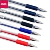 Deli 6600ES Neutral Pen 0.5mm Black Signing Pen Conference Pen Student Financial Signing Carbon Signing Pen