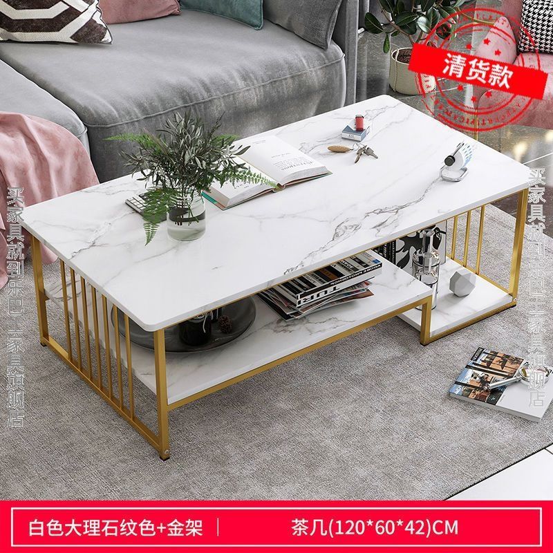 [클리어아웃 스타일] 화이트 마블 컬러-120cm