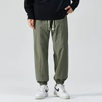Spring summer light and thin breathable travel trousers