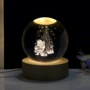 雪人老人立体桌面小夜灯