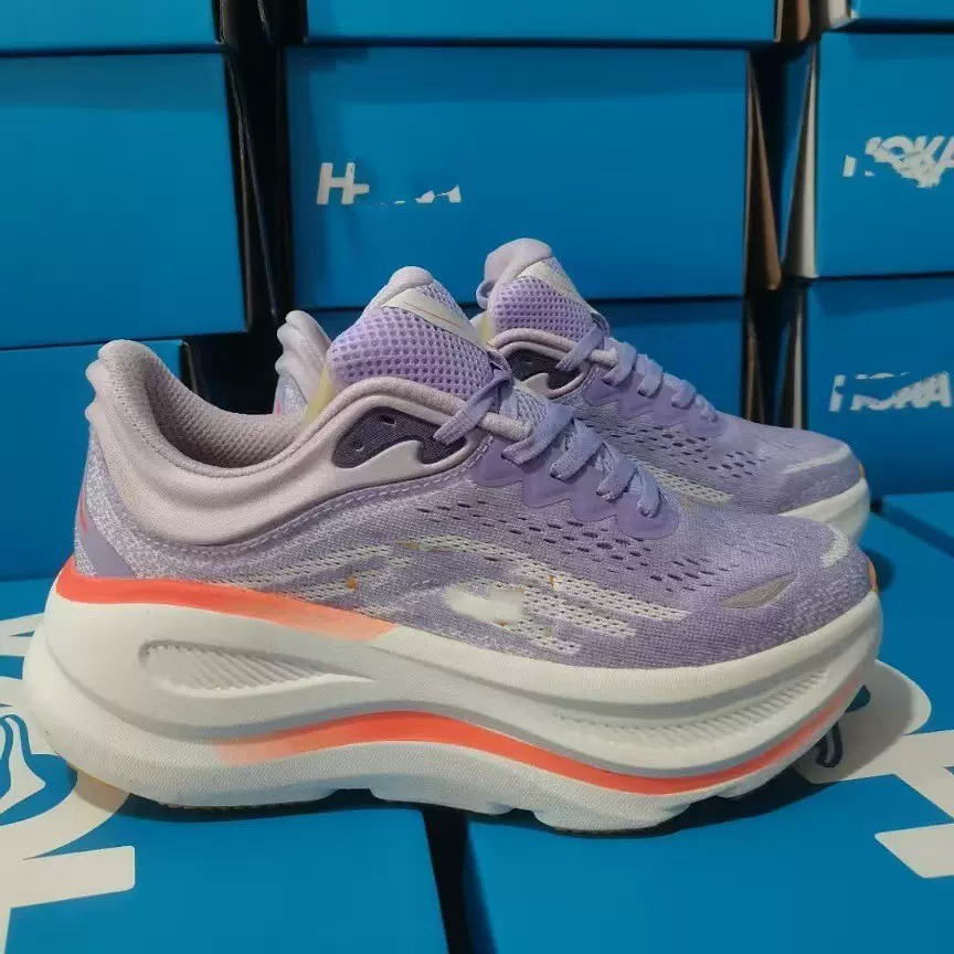 HOKA ONE ONE Bondi 9 舒适百搭 低帮跑步鞋 男女鞋情侣款