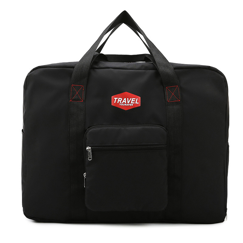 Bolsa de almacenamiento de ropa de mano de tela Oxford Bolsa de almacenamiento de viaje plegable Bolsa impermeable Bolsa de equipaje de corta distancia Bolsa de viaje