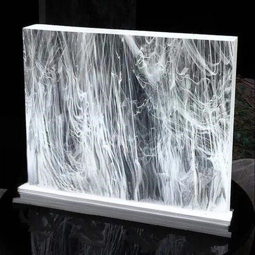 亚克力工艺品宣纸板 中国风装饰材料屏风吊顶