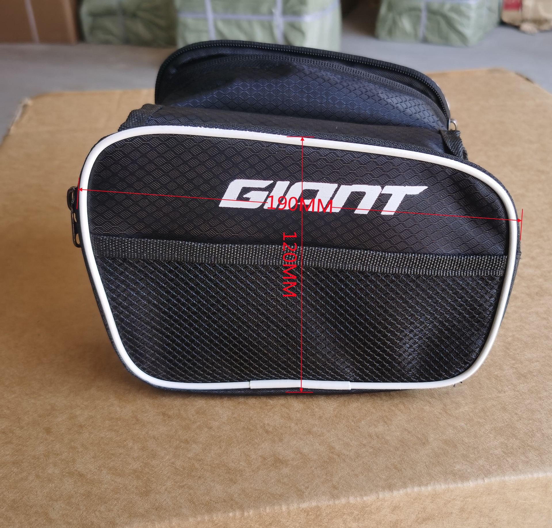 Bolsa de bicicleta de montaña bolsa de haz frontal ciclismo bicicleta bolsa de teléfono móvil bicicleta ciclismo bolsa kit impreso LOGO