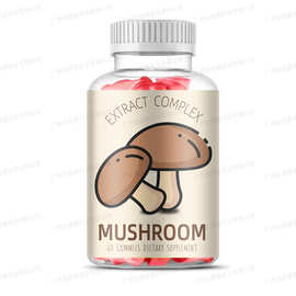 GMP工厂跨境供应商狮子鬃蘑菇软糖Mushroom gummies大脑智力软糖