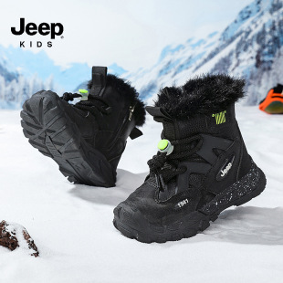 jeep��ͯѩ��ѥ�ӽq�����\����Ь2024�����¿���ͯ����|��ëѥ