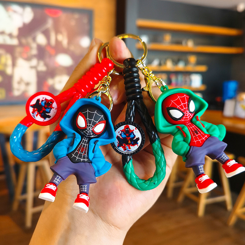 Chaqueta explosiva Spider-Man compilación de marvel llavero muñeca máquina de comercio exterior regalo de mano pequeño regalo image 2