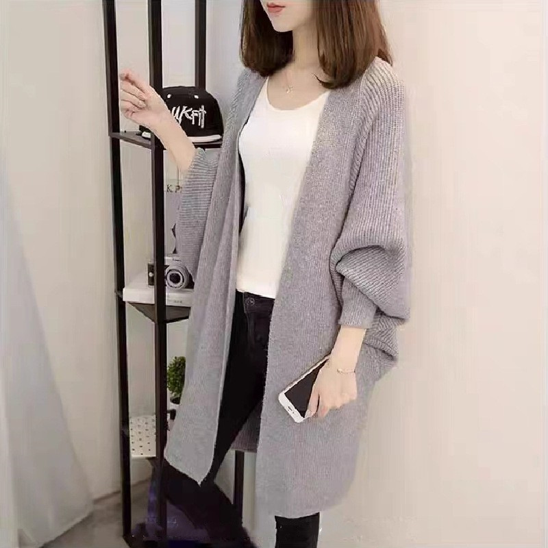 Amazon Versatile Slim-Fit Loose Sweater Cardigan for Women Trendy Korean 2025 Autumn Harajuku Style Knit Cardigan Amazon Versatile Slim-Fit Loose Sweater Cardigan for Women Trendy Korean 2025 Autumn Harajuku Style Knit Cardigan