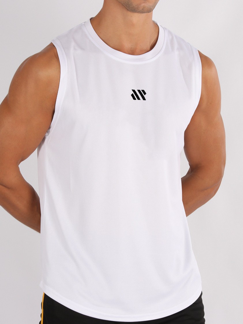 Chalecos de baloncesto masculinos transfronterizos ropa de fitness hombres ropa de fitness relajada sudadera de hombro suelto sudadera de secado rápido sudadera de fitness sin mangas entrenamiento deportivo