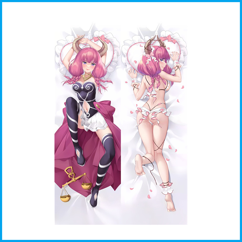 Furilien Anime Lichaam Kussenhoes - Lange Cartoon Kussen