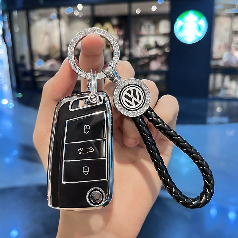 Suitable for 17 Volkswagen passat key case Old 18 passat car protective case buckle men's high-end women