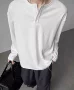 宽松长袖男士春秋t恤