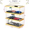 Parking, toy, storage system, realistic stand, metal car model, minifigure, scale 1:64