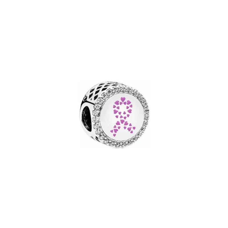 Клик-подвеска Panjiazhu Disyini Spider-Man Earrings Series Lucky Star Bead Guardian Ring Sterling Silver