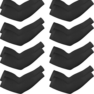 Women's Summer Sun Cuff Ice Silk Men's Plus Size Arm UV-Resistant Gloves Arm Sleeve