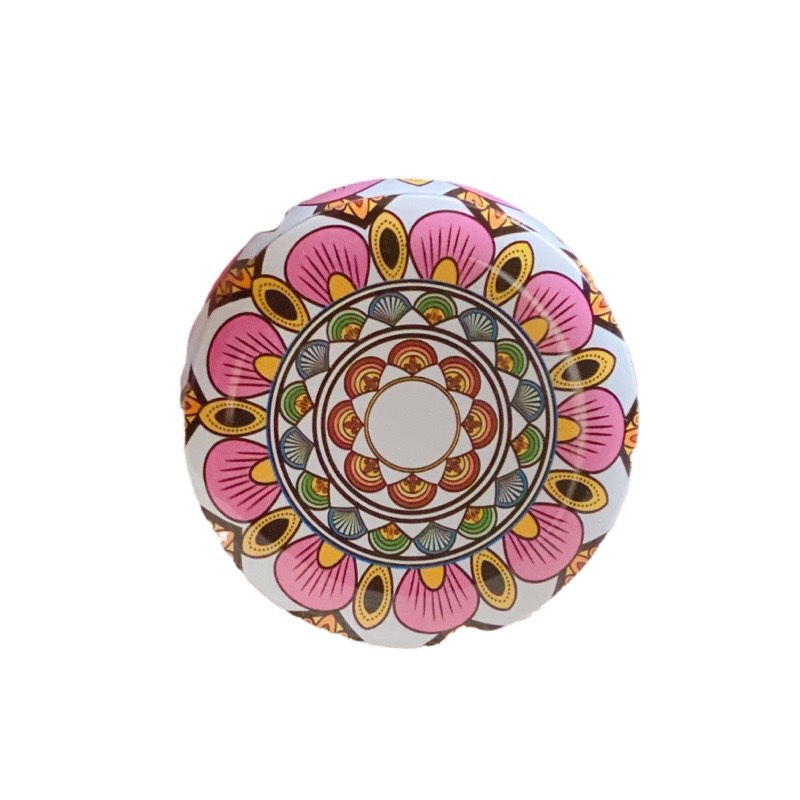 Étnico flor seca aromaterapia vela caja de hierro Regalo de Cumpleaños dormitorio decoración dormir fragancia vela caja de regalo al por mayor