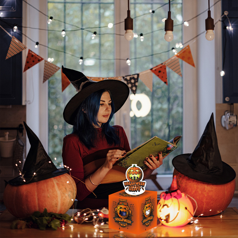 ハロウィンのお金引き出しの装飾、ハロウィーンのパーティーの装飾用品、お金引き出しのギフトボックスの装飾がすぐに手に入ります。|undefined