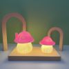 Cute night light with clove mushrooms, toy for bed, jewelry for elementary school students, lights for friend, Birthday gift