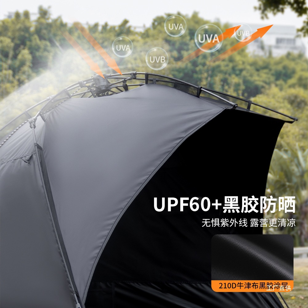 Carpa al aire libre, plegable automático, apertura rápida, carpa de playa, parque, pesca, camping, picnic, protector solar, sombra de vinilo, exposición