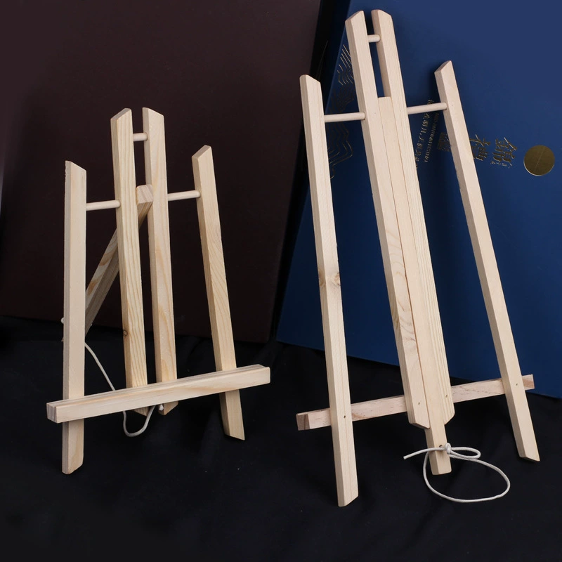 30 мини настольный мольберт 40 деревянный складной 50 трапеция Деревянный Маленький мольберт штатив детский маленький мольберт