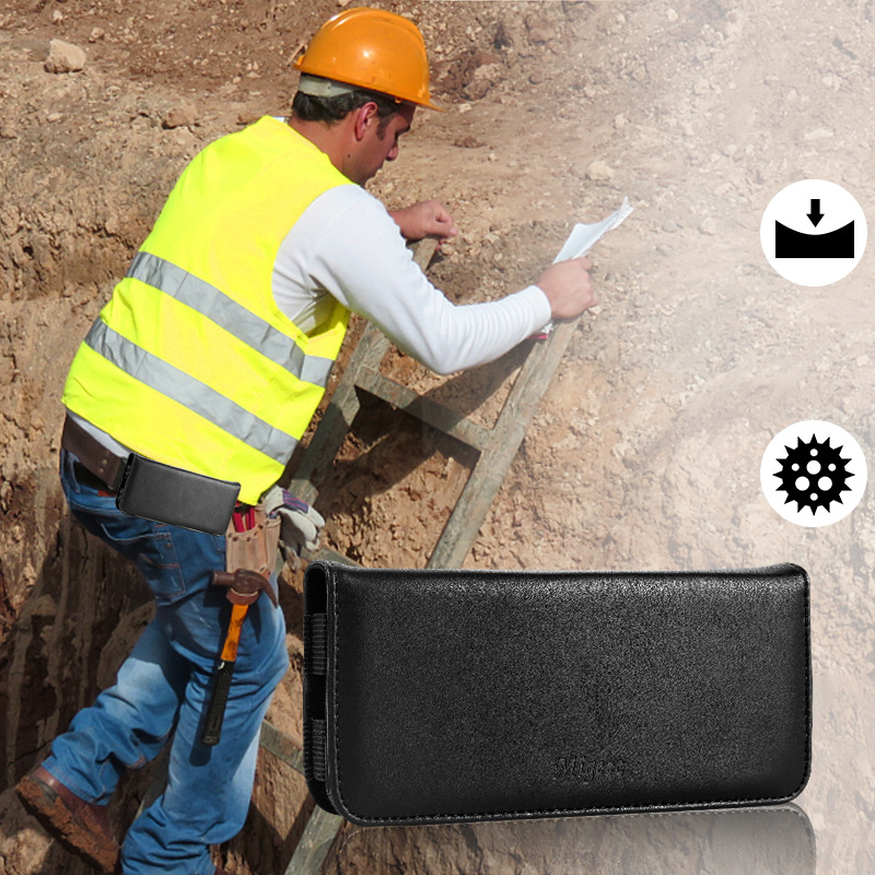 Men's Mobile Phone Waist Bag, Multifunctional, Can Be Worn with a Belt, Cross-Border Fashion Trend, Suitable for Construction Sites, Outdoor Sports