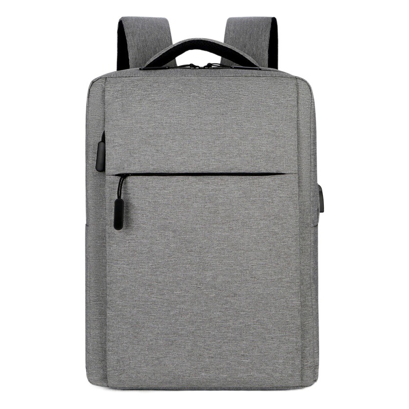 Maletín para computadora para negocios internacionales, bolso de viaje de gran capacidad, mochila sencilla, mochila informal con logotipo impreso