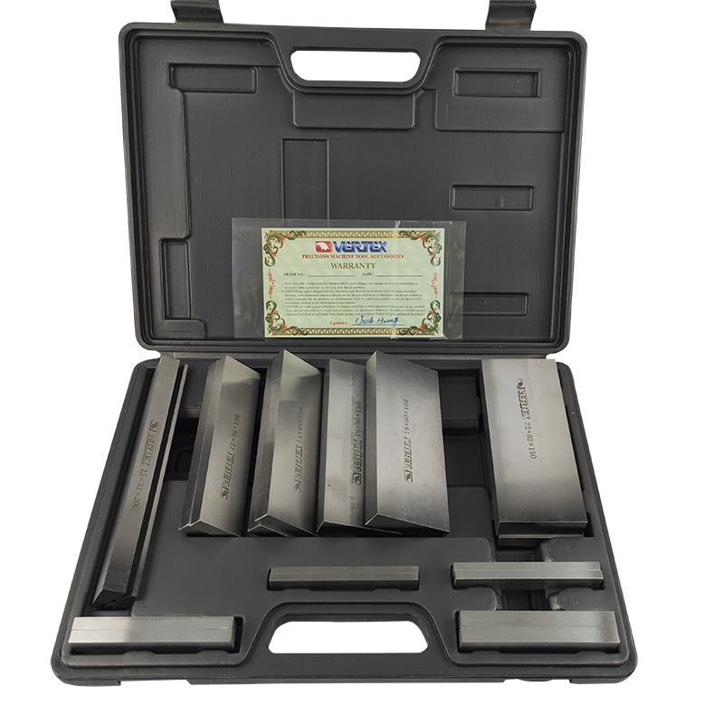台湾鹰牌VERTEX虎钳平行板18件组标准型VP-100等高虎钳平行垫块