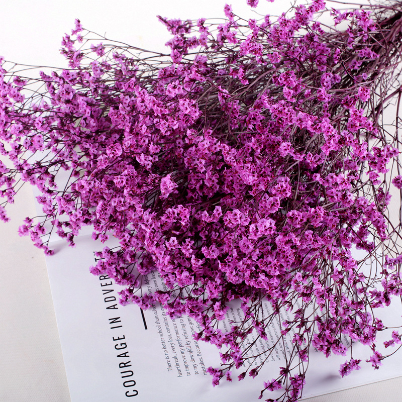 Yunnan fábrica mayorista de flores inmortales de cristal hierba flor seca pesa material DIY ramo de flores hechas a mano decoración del hogar
