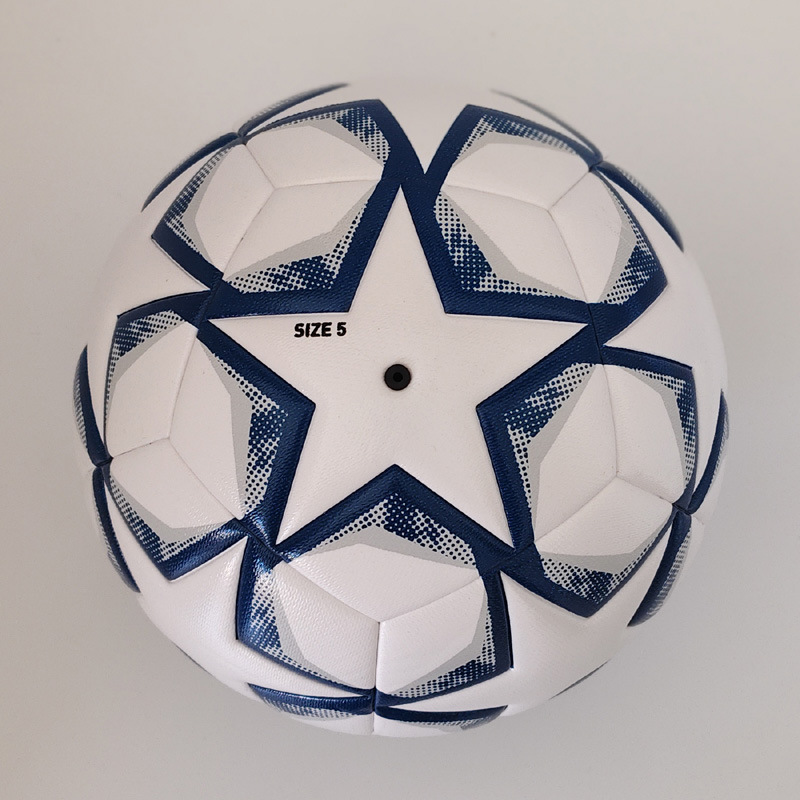 Fábrica al por mayor No. 5 pegamento de fútbol 4mm de espesor a prueba de explosiones y resistencia al desgaste entrenamiento TEMU Amazon una generación