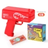 Red small money gun, with your logo imprint, 210G