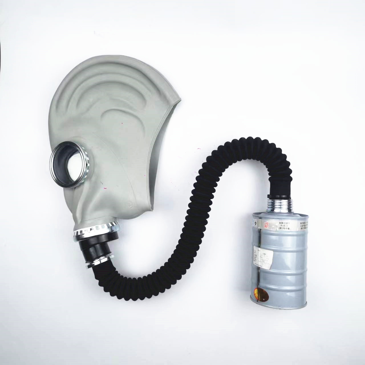 Puda 59-tipo máscara de gas pintura en aerosol químico amoníaco alimentos fumigación fuego máscara completa Ghost Face Gas máscara completa