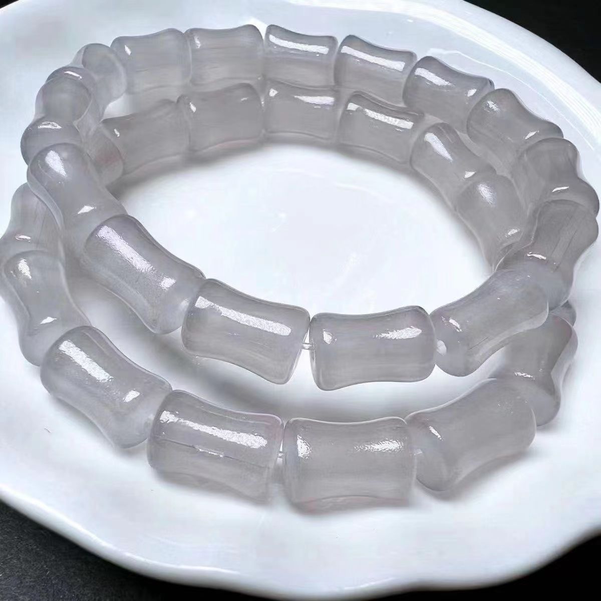 S279 Bamboo Bracelet Gray