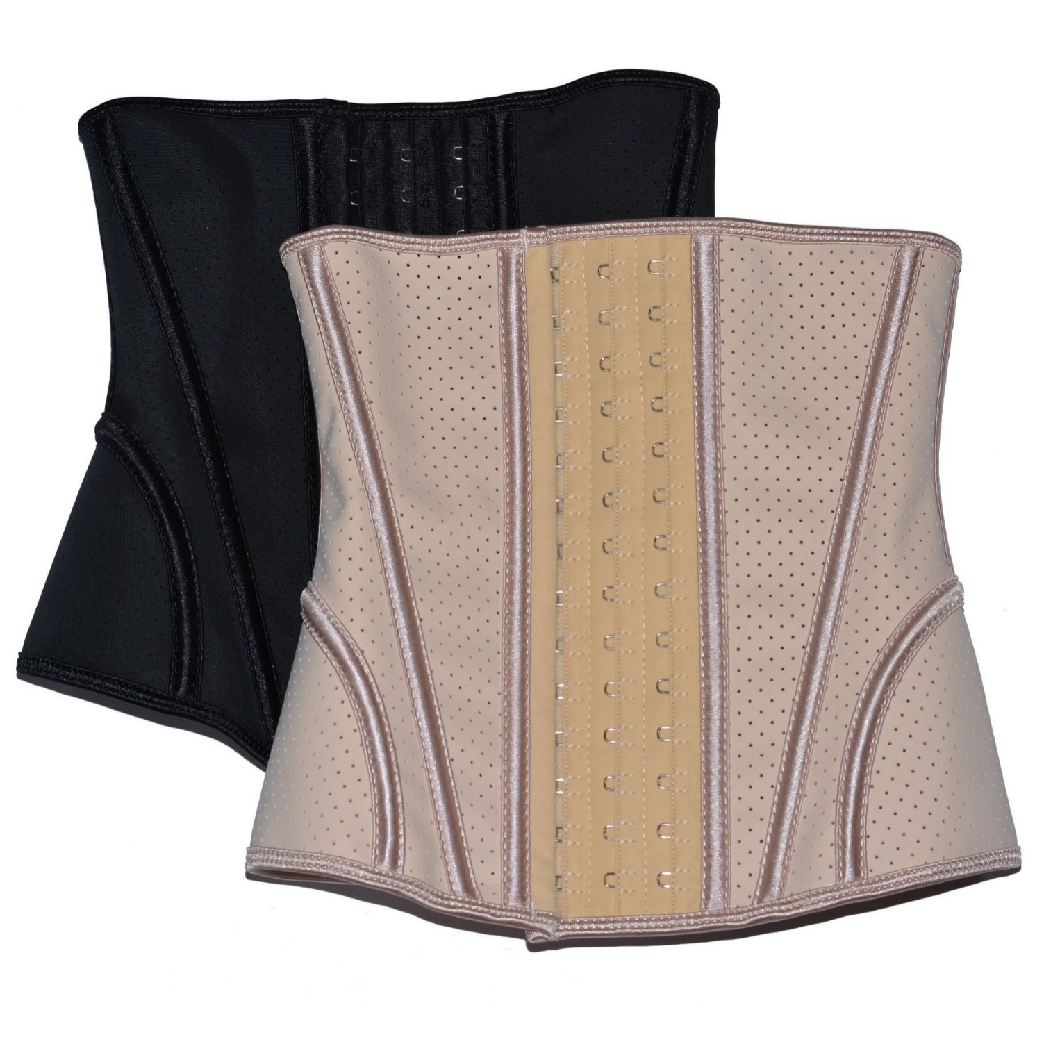 901-28cm11 Bone 14 Hook Breathable Mesh Thin Shaping Adjustment Body Shaping Abdominal Belt Rubber Belt