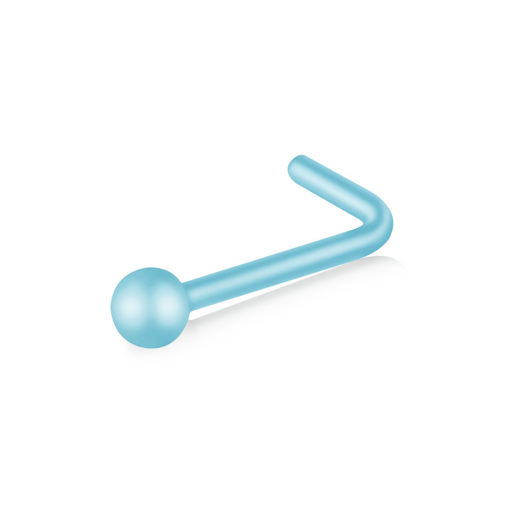 Simple Style Solid Color Arylic Nose studs 12 Pieces