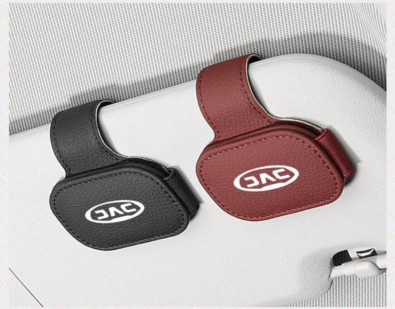 Suitable for Jac Refine S2S7S5Iev Heyue A60M5 Car Glasses Clip Car Sun Visor Sunglasses Storage Clip