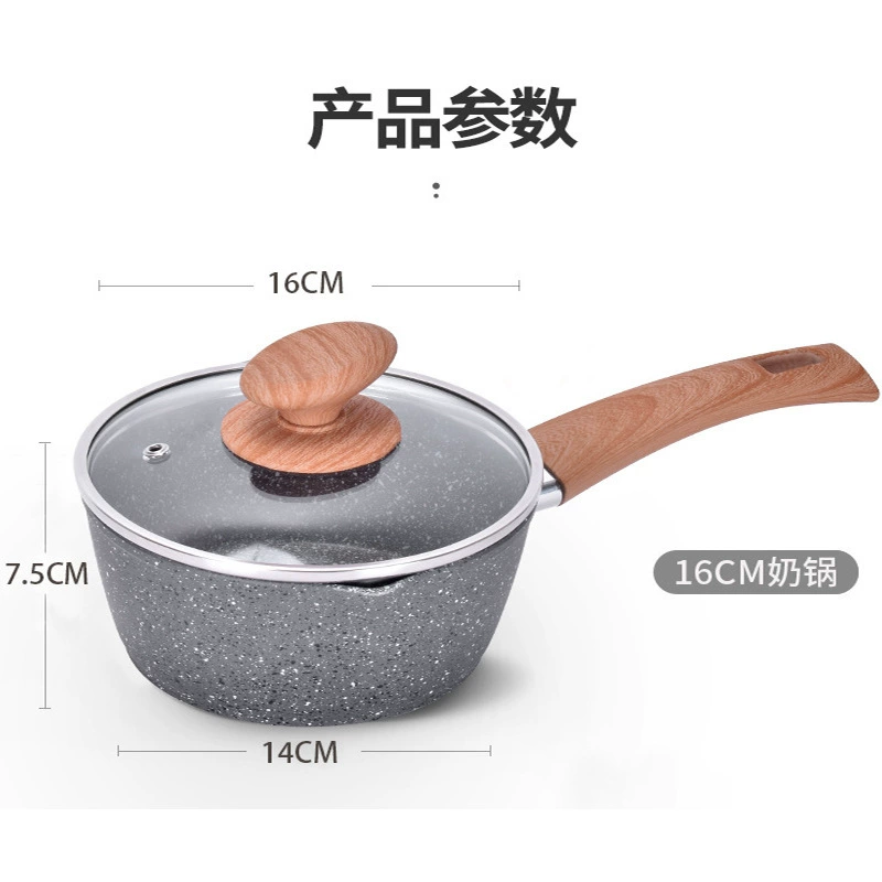 Суповая миска по Qingwei, 24 см, крышка из стекла с рисовой клейковиной, паровая решетка, совместимо с индукционной плитой
