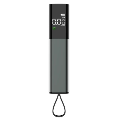 Car Alcohol Tester High Other Automotive Safety Supplies - black-and-gray-chinese-digital-displayvoice