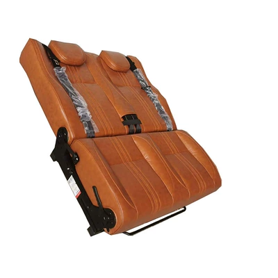 Seats and accessories bed, converted into a camper bed