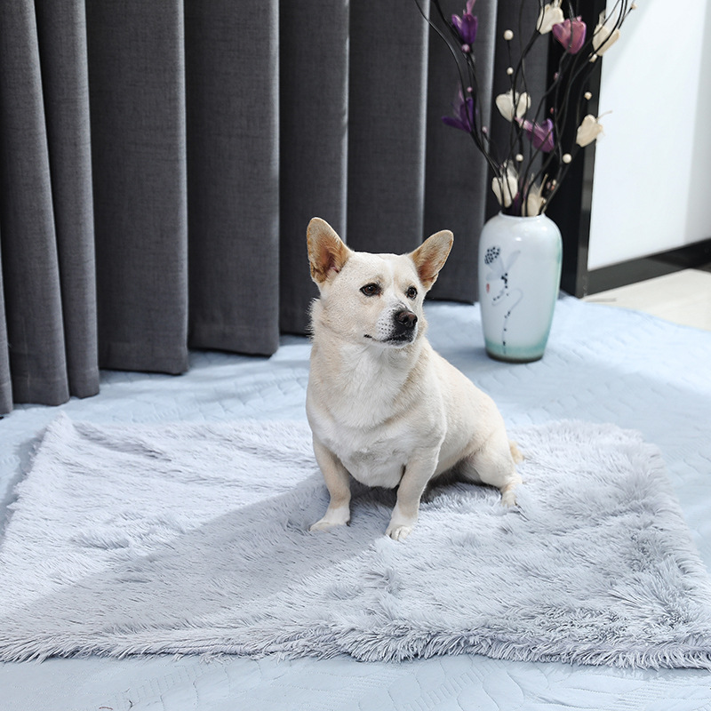 Manta para mascotas verano aire acondicionado cálido gato perro mascota manta perrera estera de felpa manta para mascotas manta para perros