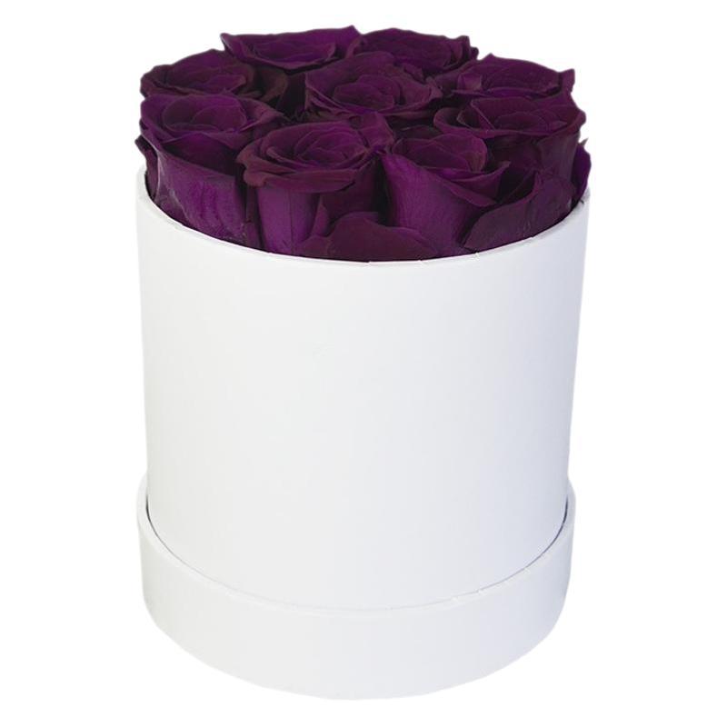Rose Embrace Barrel Flower Box Navidad Día de San Valentín Regalos Transfronterizos Redondo Embrace Barrel Flower Wholesale