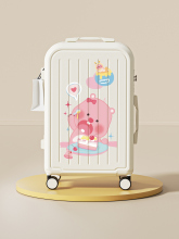 新款行李箱多功能拉杆箱20寸可登机旅行箱儿童学生密码皮箱女加厚